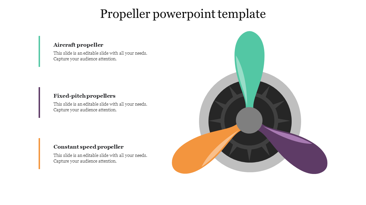 Propeller powerpoint template